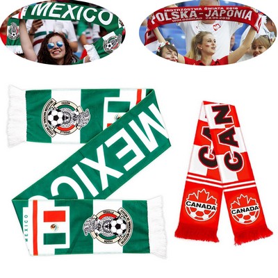 Soccer Fan Scarves Supporting Your Favorite Team
