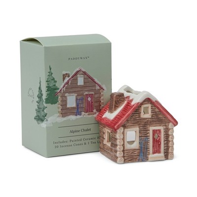 Incense House - Alpine Chalet Style Incense & Tea Light Holder