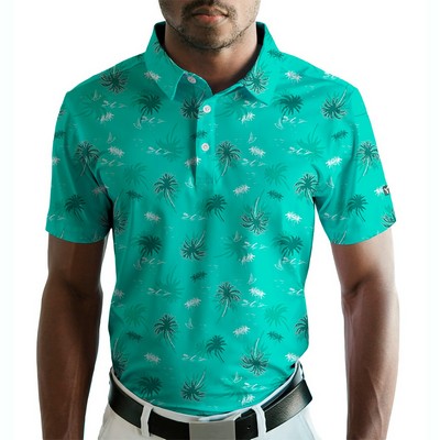 Men's Golf Polo - Island Livin