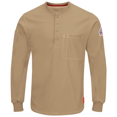 Bulwark® iQ Series® Comfort Plus Knit Men's FR Henley