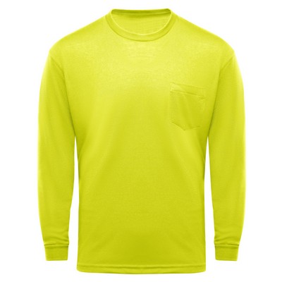 Red Kap® Long-Sleeve Performance Core Pocket Tee Shirt