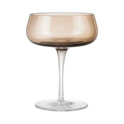 Blomus Belo Champagne Saucer Glasses - 7 Ounce - Set Of 2 - Coffee