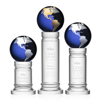 Colverstone Globe Award - Blue/Gold
