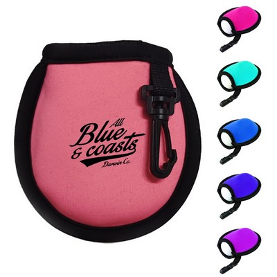 Environmentally Friendly Neoprene Golf Ball Pouch