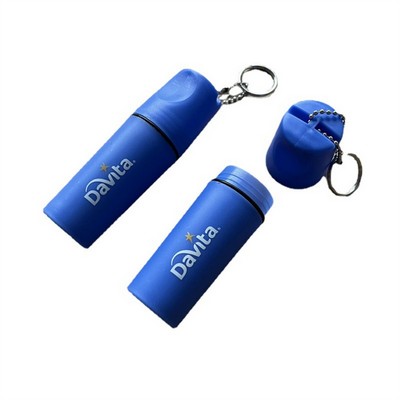 Waterproof Beach Round Tube Sealing Box With Hanging Rope