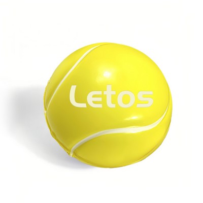 1 1/2" Tennis Ball Shape Premium PU Material Stress Ball