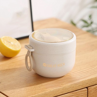 Wheat Straw Soup Cup W/ 304 Stainless Steel Interior 20 oz.