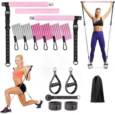 Pilates Bar Kit With Resistance Bands