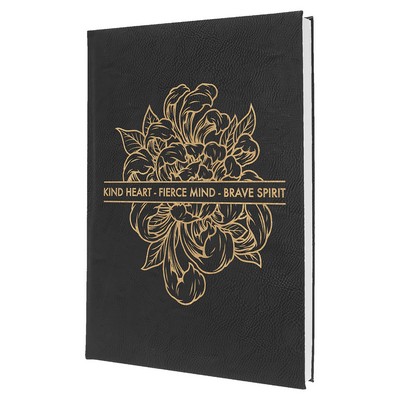 Leatherette Journal with Lined Notepad