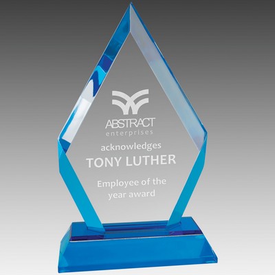 Frosted Base Diamond Impress Acrylic