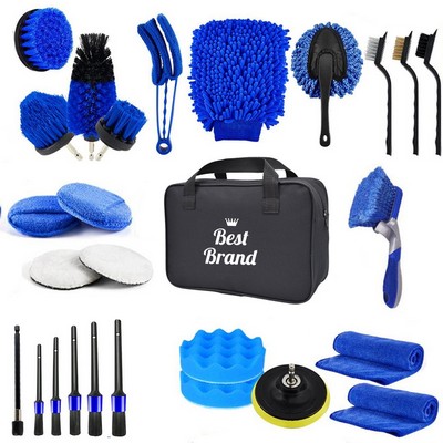 27Pcs Car Wash Cleaning Tools Kit