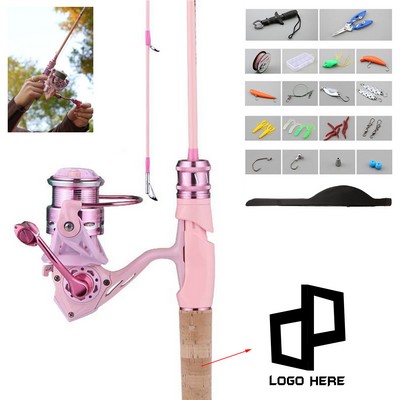 70.86" Ul Action Deluxe Spinning Rod And Reel Combo