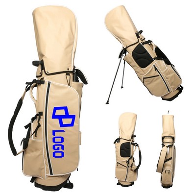 9" Khaki Golf Bag