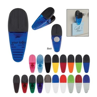 Magnetic Memo Clip Holder