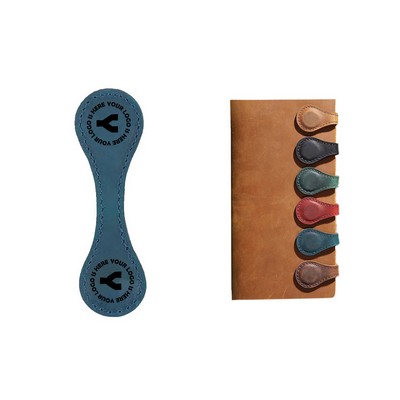 Leather Magnetic Bookmark For Reading Lovers