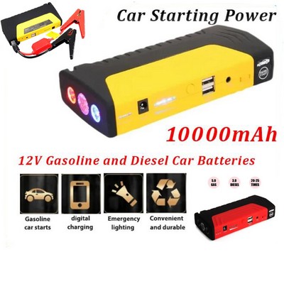 Emergency Battery Car Jump Starter Power Bank 10000mah