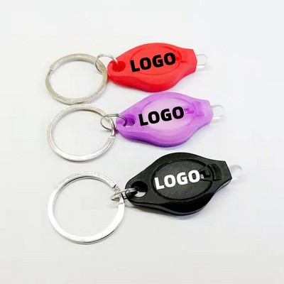 Custom Multifunction UV 395nm Micro Torch LED Keychain Flashlight