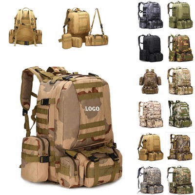 55L Large Multifunction Outdoor Sport Backpack
