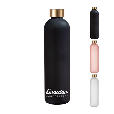 32oz Eco-Friendly Water Bottle with Time Marker