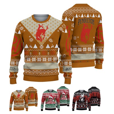 Custom Knit Ugly Christmas Sweater- Full Knit