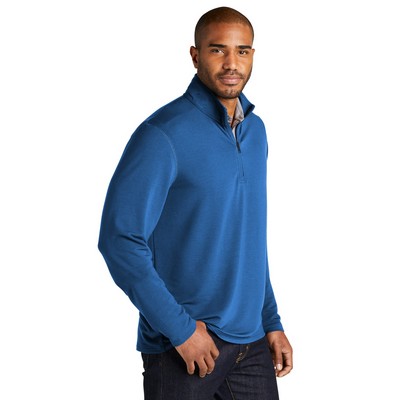 Port Authority® Microterry 1/4-Zip Pullover