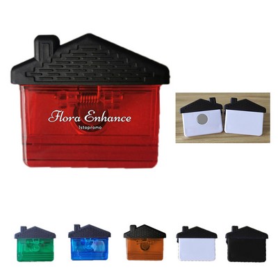 House Shaped Fridge Magnet Clip