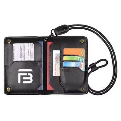 Leather Passport Cover and Card Holder