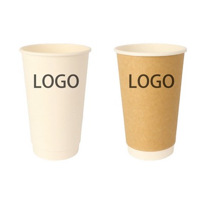 16 Oz Thickened Disposable Paper Cup
