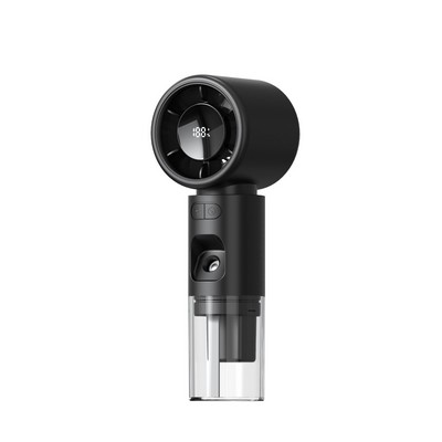 USB Rechargeable Water Tank Mist Electric Hand Portable Wind Mini Turbo Fan