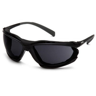 Proximity Safety Glasses, Black Frame with H2X Anti-Fog Lens