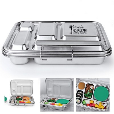Multi-Compartment Stainless Steel Lunch Box