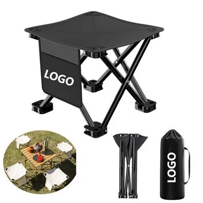 Portable Folding Camping Stool with Carry Bag