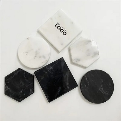 Marble Coaster Stylish Home Stone Neutral Morden