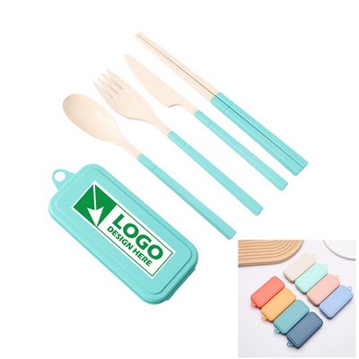 Wheat Straw Portable Utensils