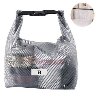 Large Transparent Mesh Tote Beach Bag