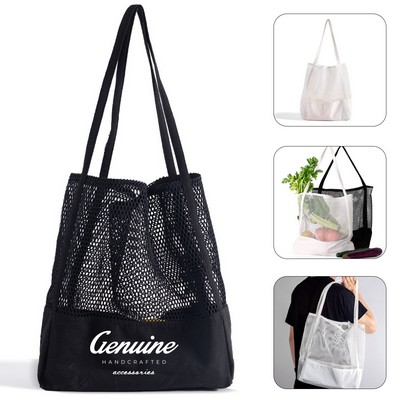 Mesh Beach Sling Bag