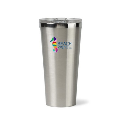 CORKCICLE® Tumbler - 16 Oz. - Brushed Steel