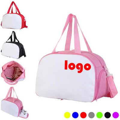 Blank Custom Patterned Outdoor Sports Duffel Bag