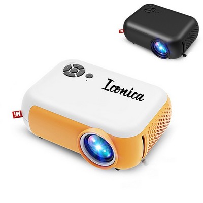 Home Mini Portable Projector - 1080P HD