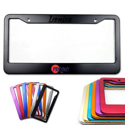Aluminum License Plate Frame