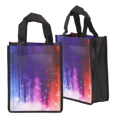Full Color Utility Tote Bag with 4" Gusset