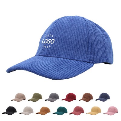 Corduroy Baseball Cap