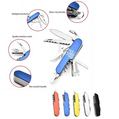 11" 1 Stainless Steel Multi-tool Pocket Knife