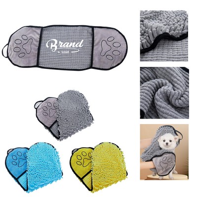 Dog Towel with Quick Dry Material