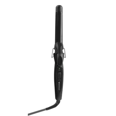 Health, Beauty & Fitness Vivitar 1" Ceramic Curling Iron- 400º Temperature Capacity - Black
