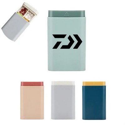 Portable Travelling Medicine Dispensing Pill Box