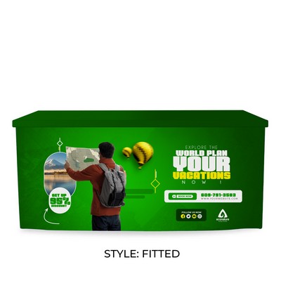 6' RPET Table Cover FITTED