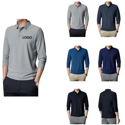 Long sleeved Polo shirt