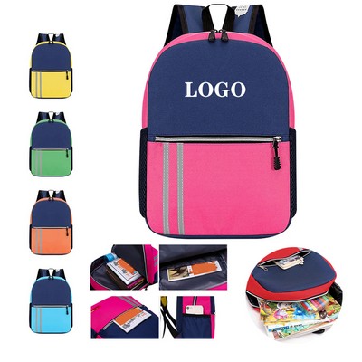 Reflective Safety School Backpack