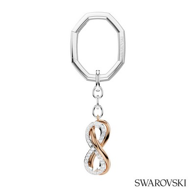Swarovski® Infinity Key Ring